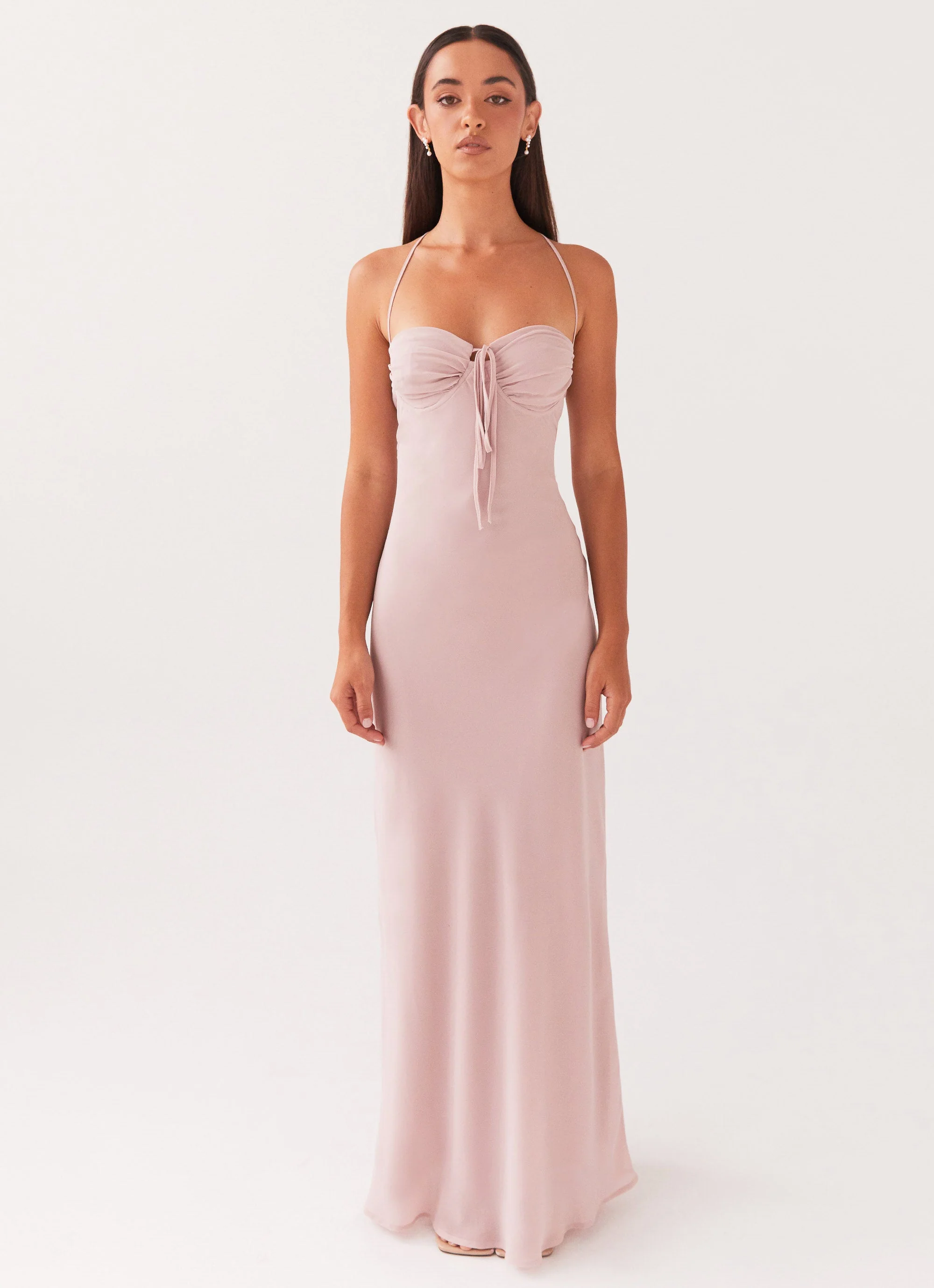Aveline Maxi Dress - Mauve - Image 3