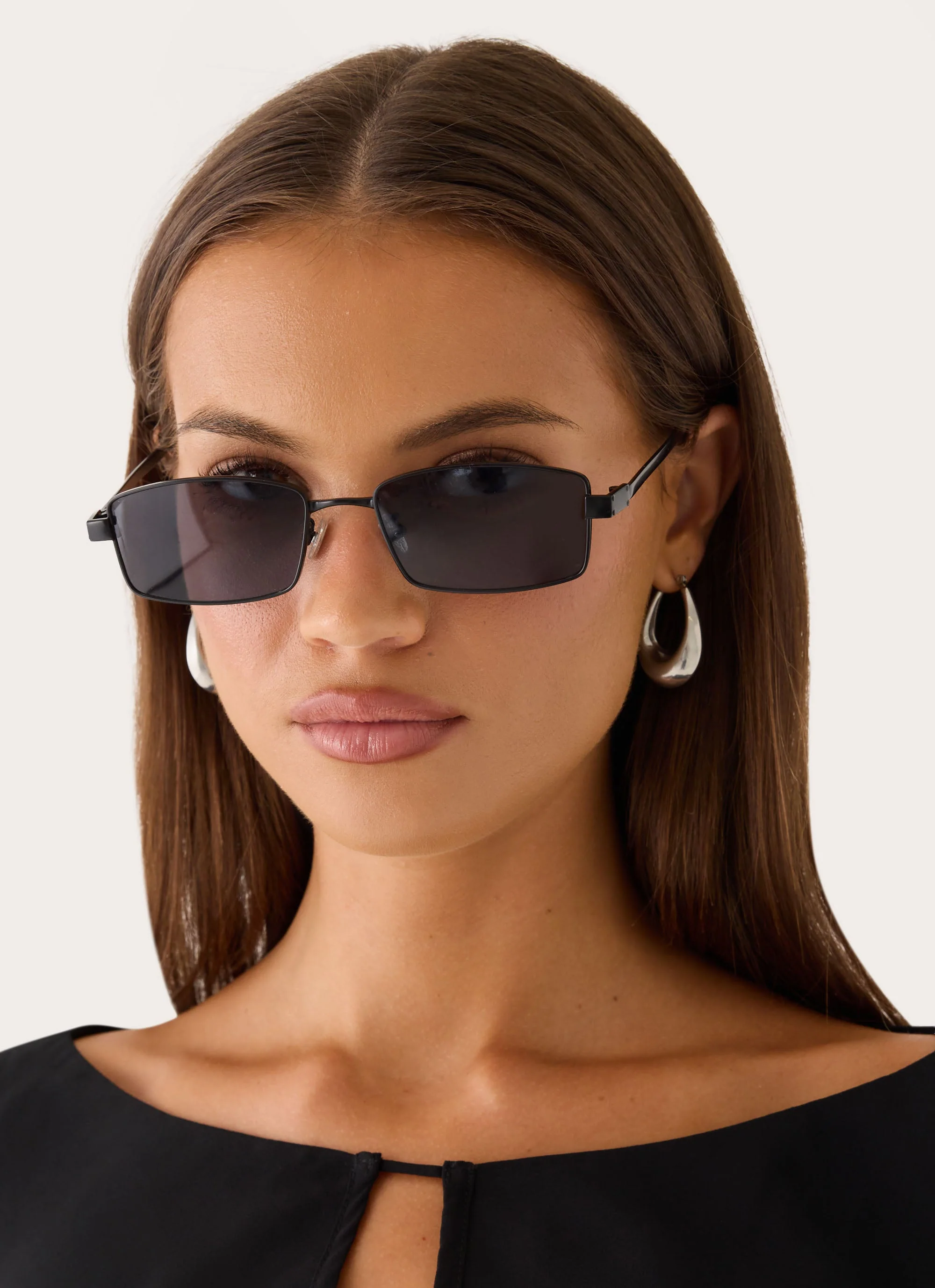 Bad Girl Sunglasses - Black - Image 2