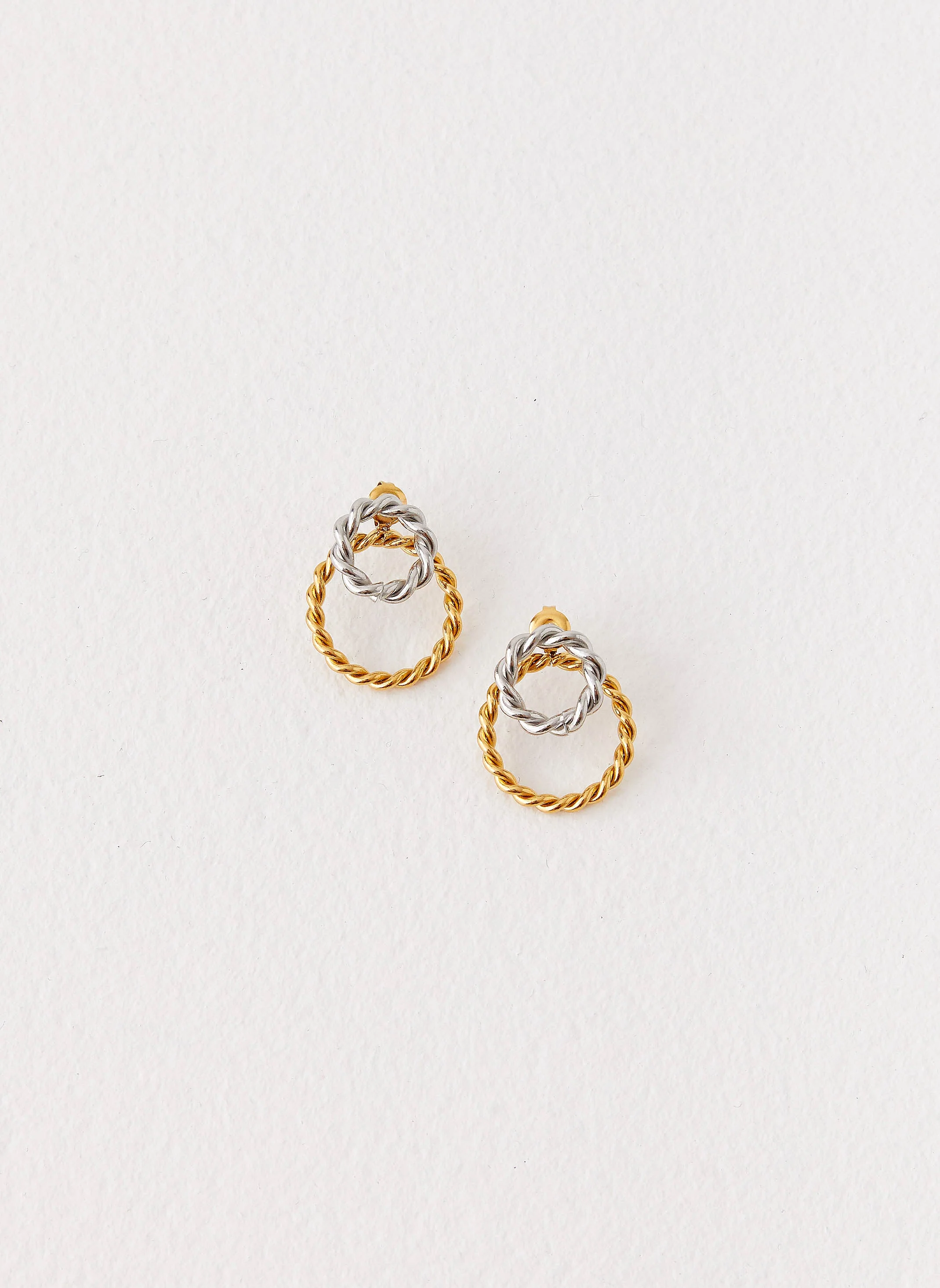 Byron Nights Earrings - Mixed Metal
