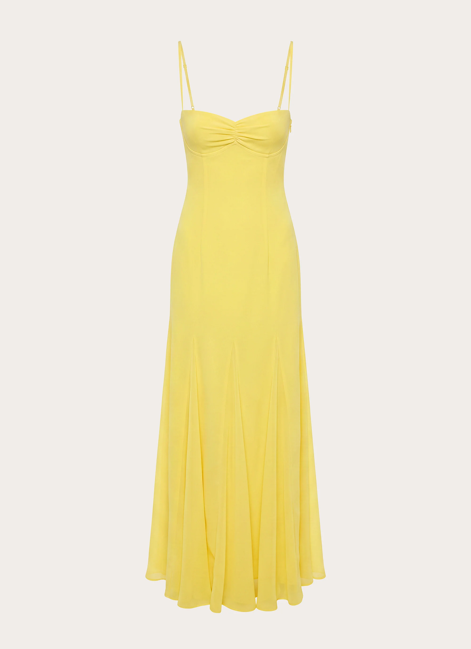 Carlin Maxi Dress - Bright Lemon - Image 8