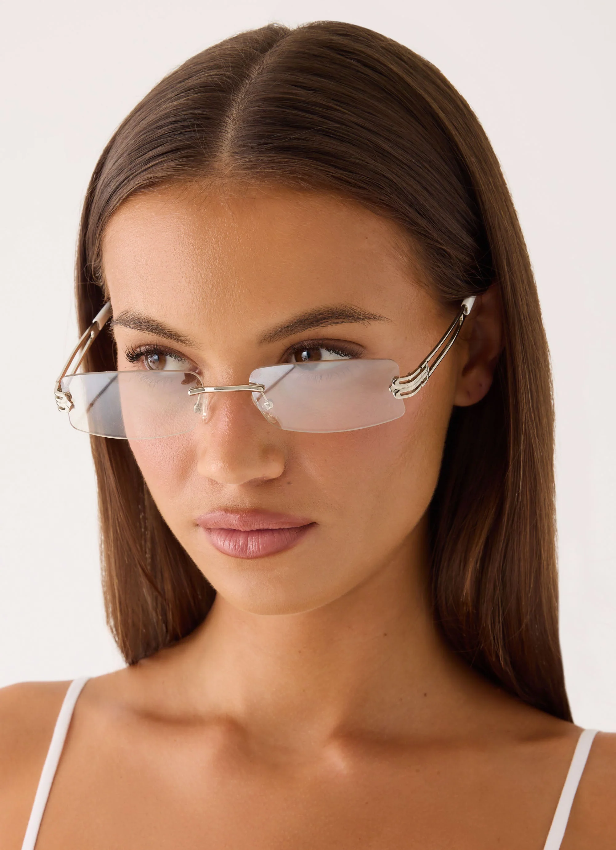 Crystal Rebel Sunglasses - Clear - Image 3