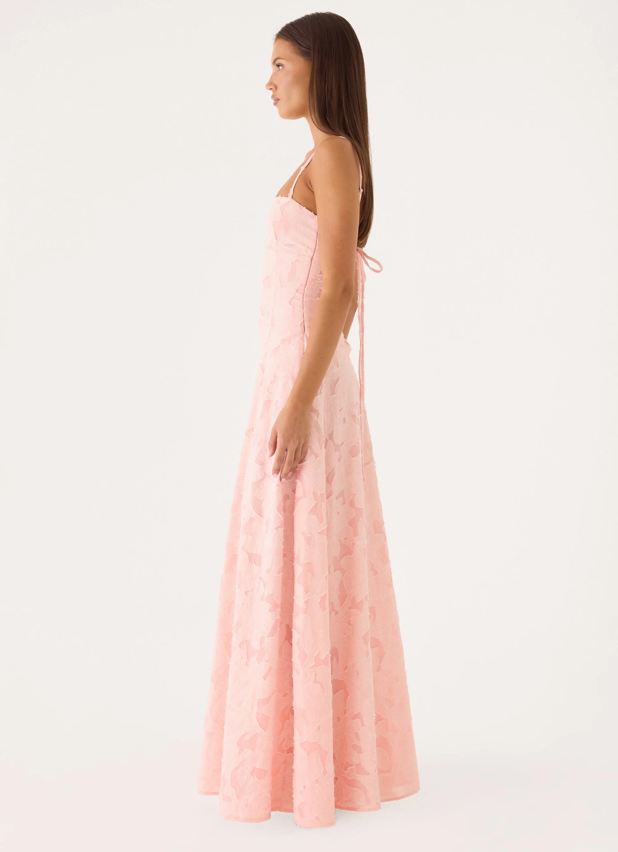 Flyth Maxi Dress - Pink - Image 4