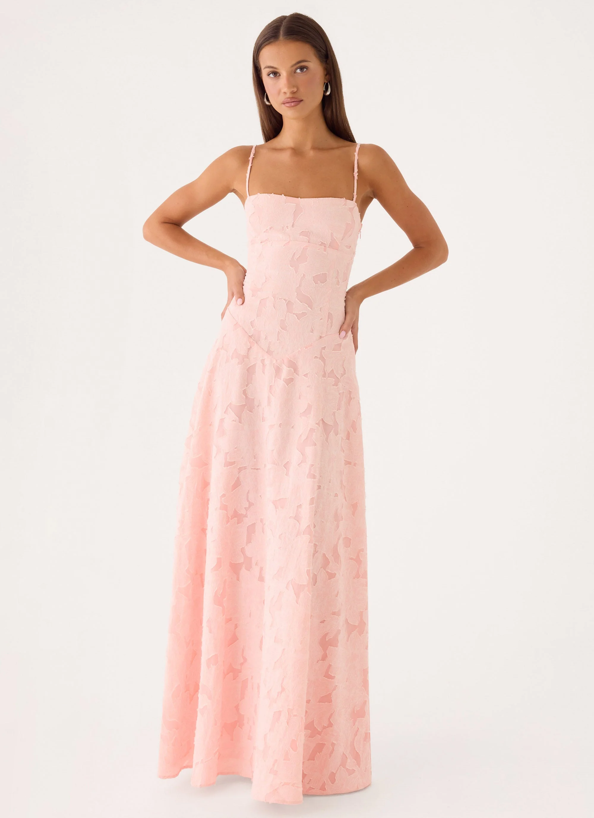 Flyth Maxi Dress - Pink - Image 5