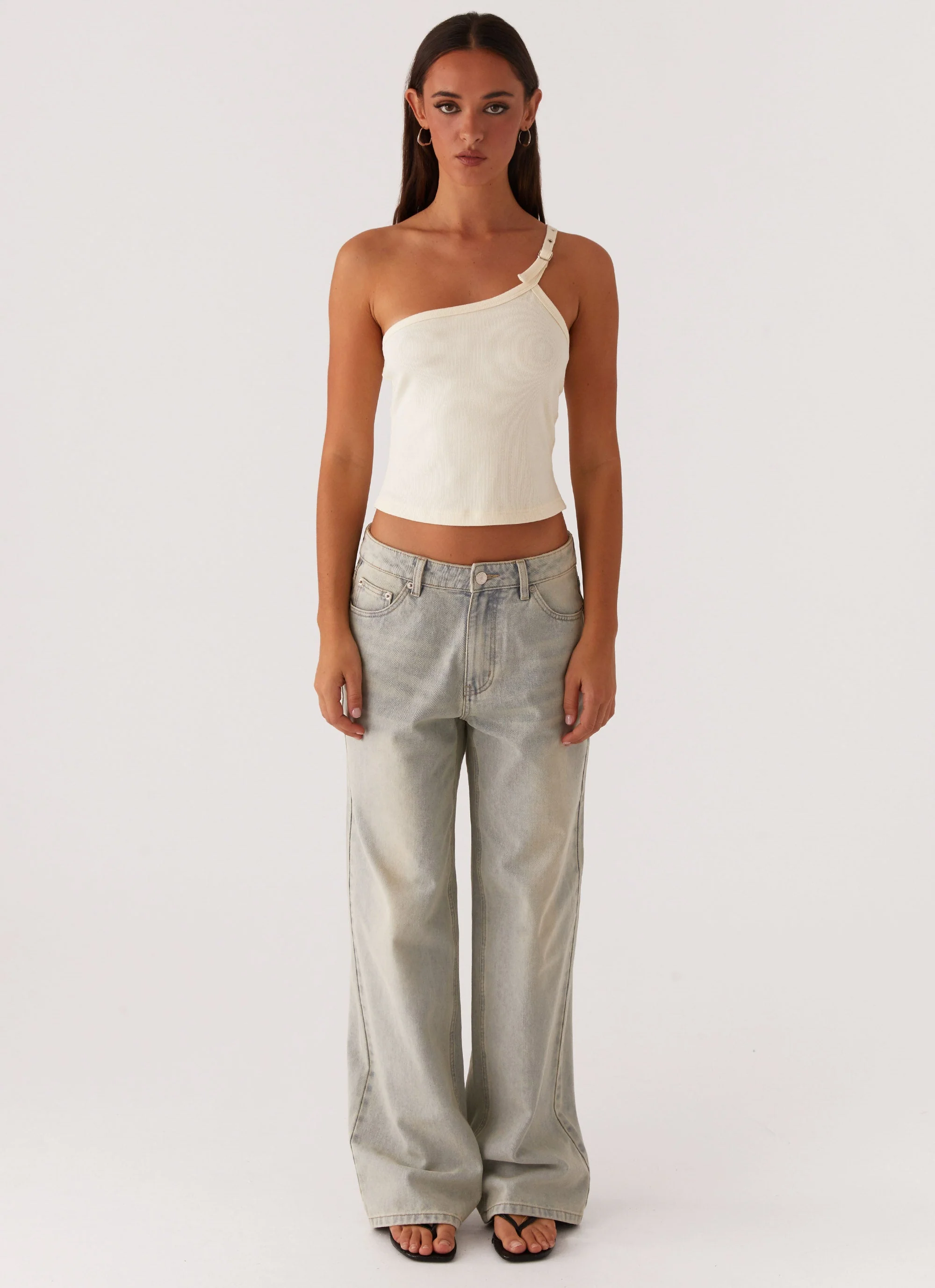 Keanna Low Rise Denim Jeans - Vintage - Image 2