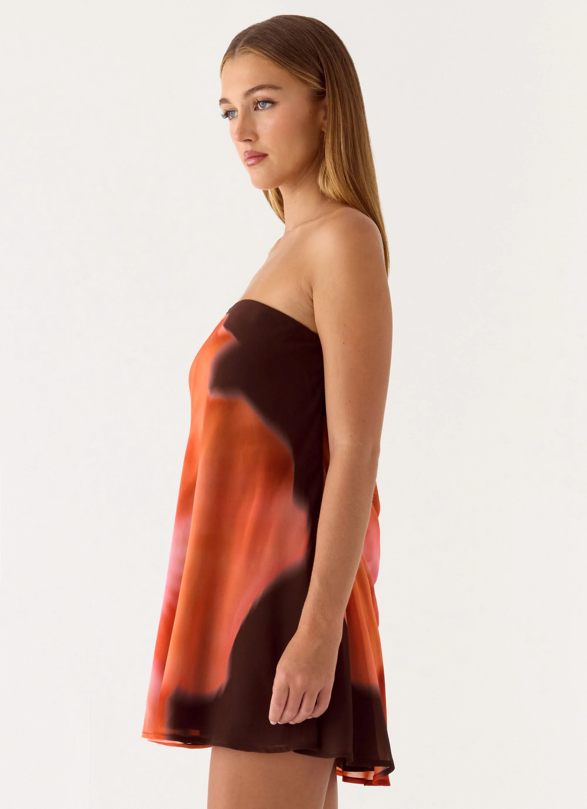 Marcita Mini Dress - Chocolate Blossom - Image 4