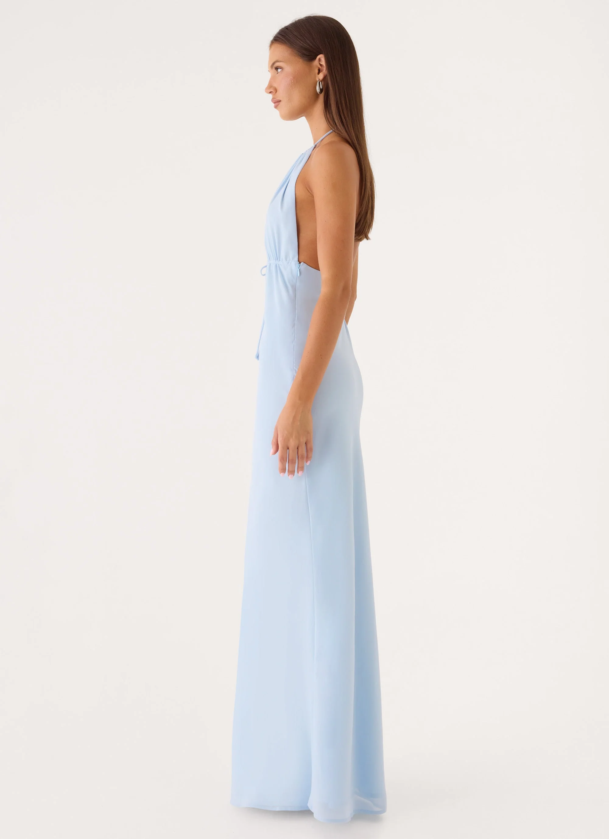 Mariana Maxi Dress - Soft Blue - Image 4