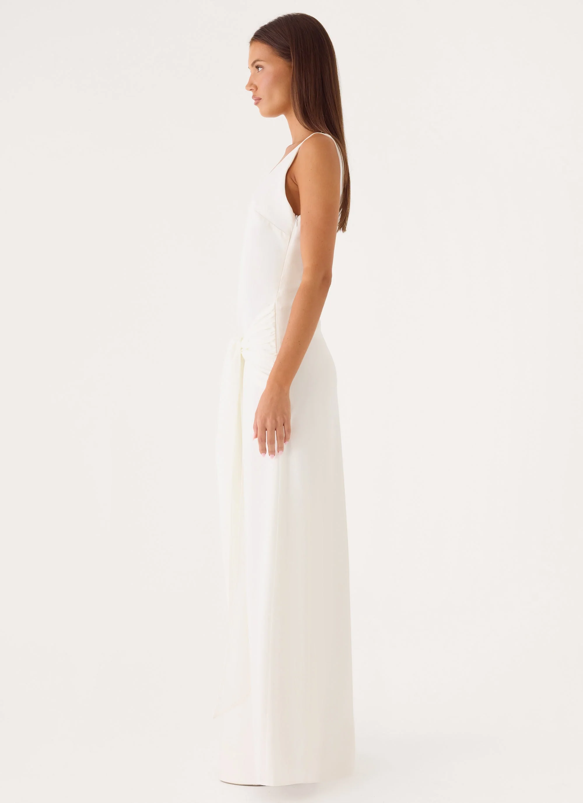 Maysie Maxi Dress - White - Image 3