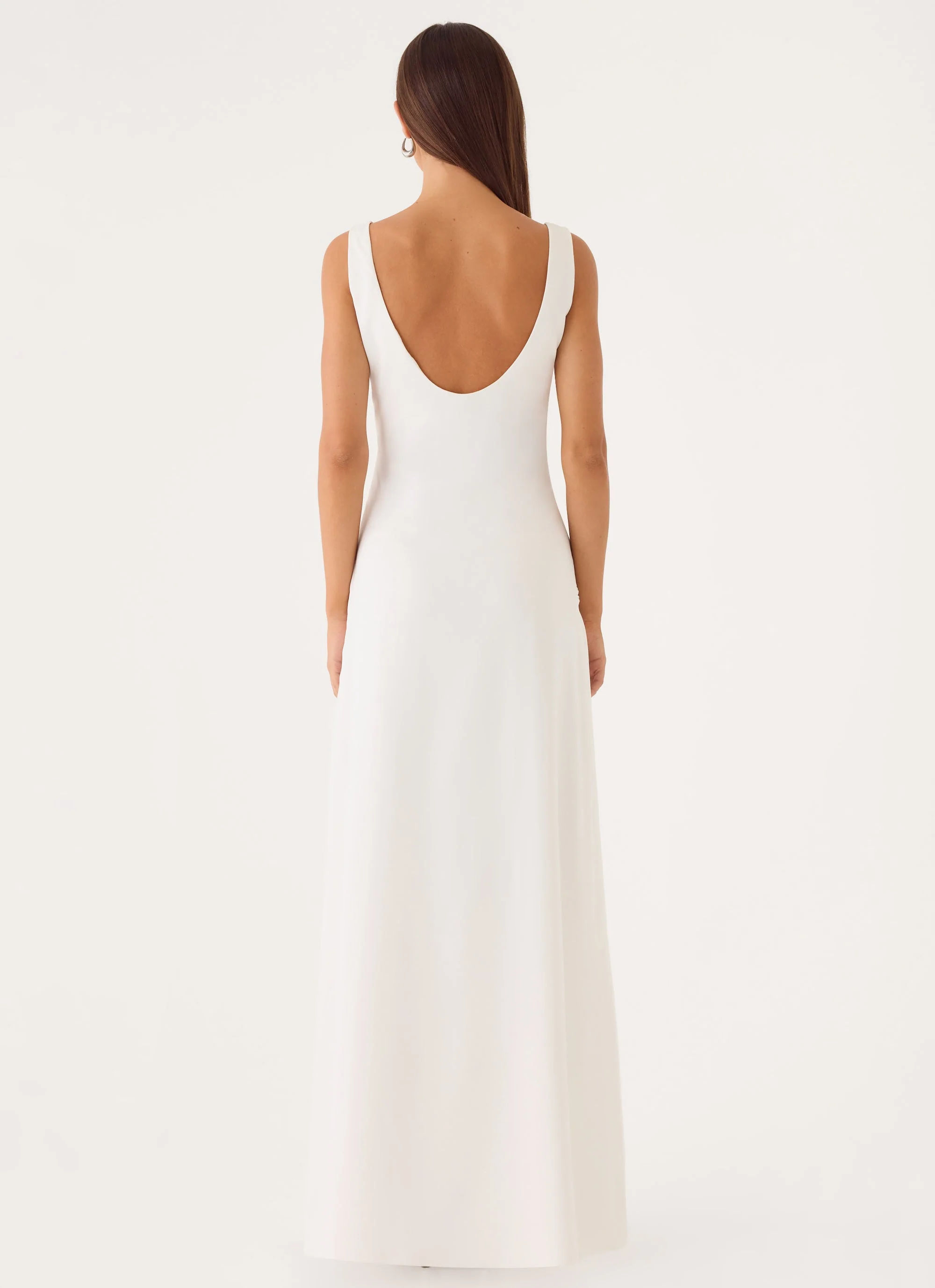 Maysie Maxi Dress - White - Image 4