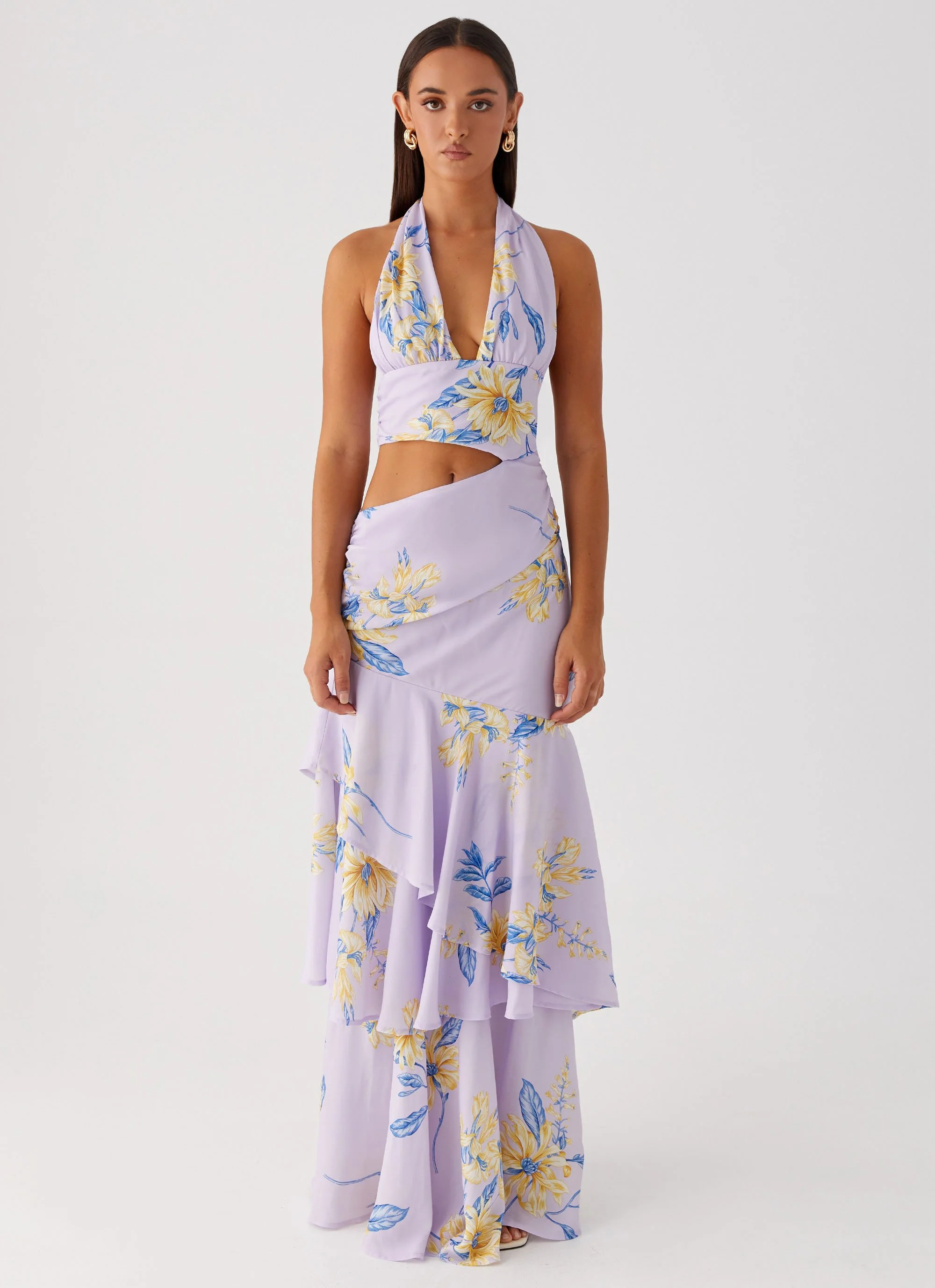 Mikayla Maxi Dress - Lavender - Image 2
