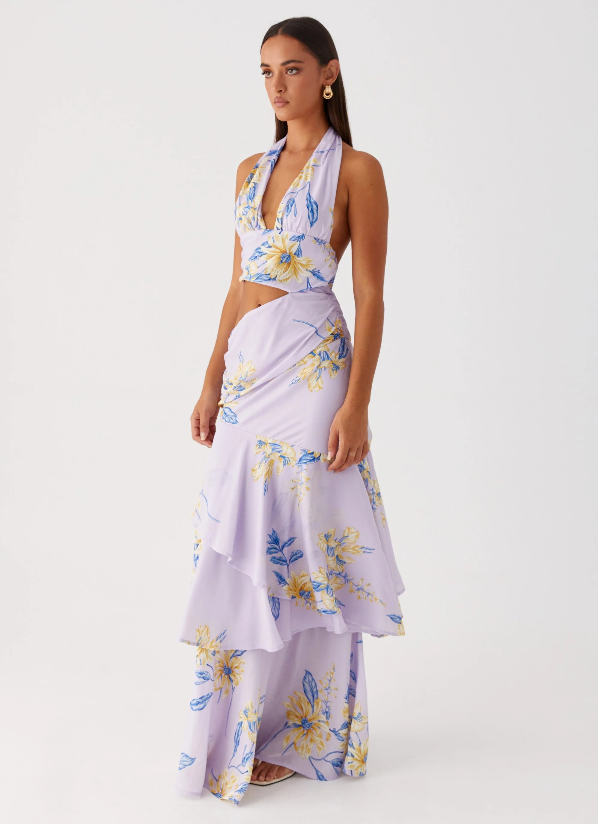 Mikayla Maxi Dress - Lavender - Image 4
