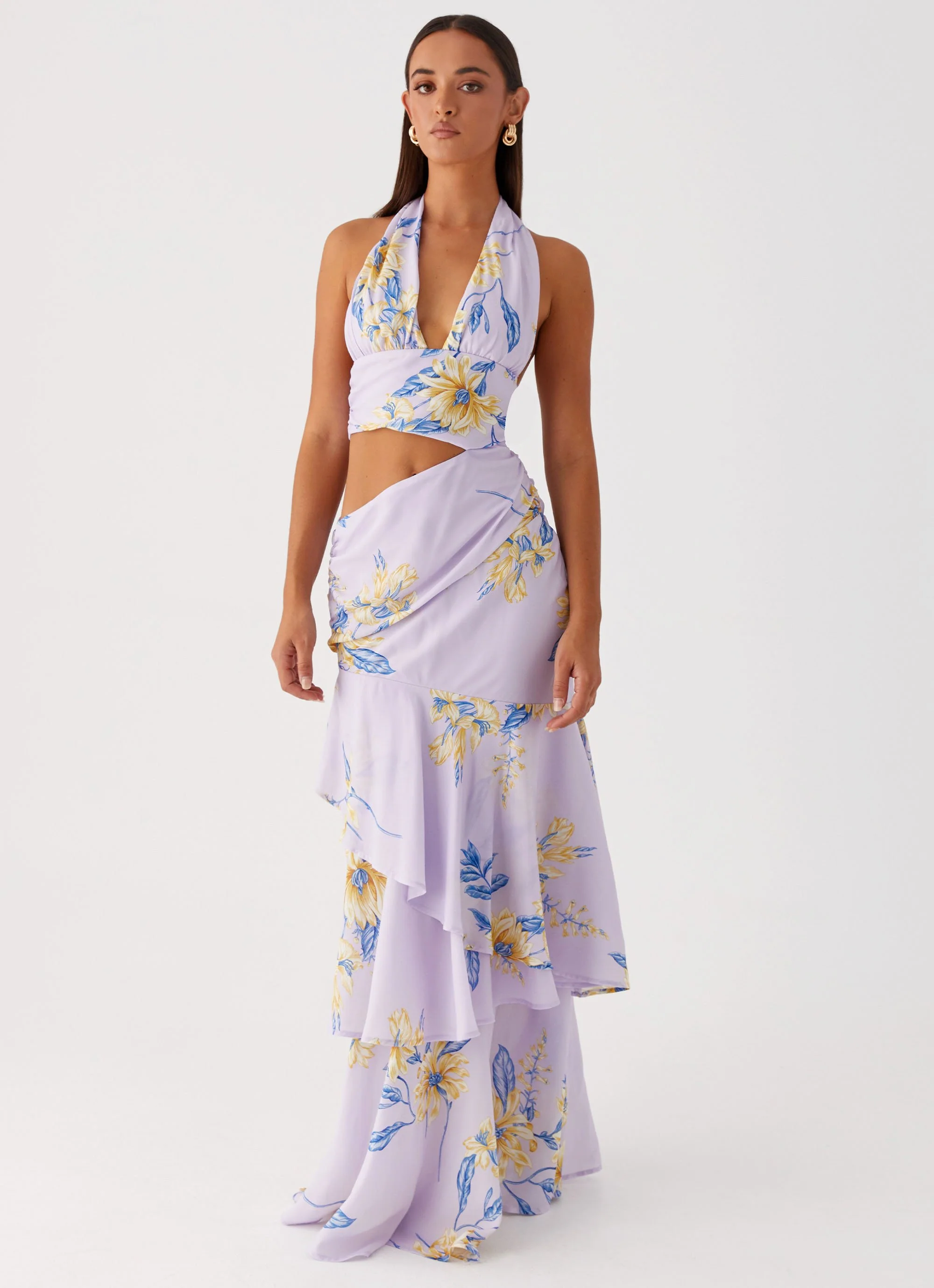 Mikayla Maxi Dress - Lavender - Image 7