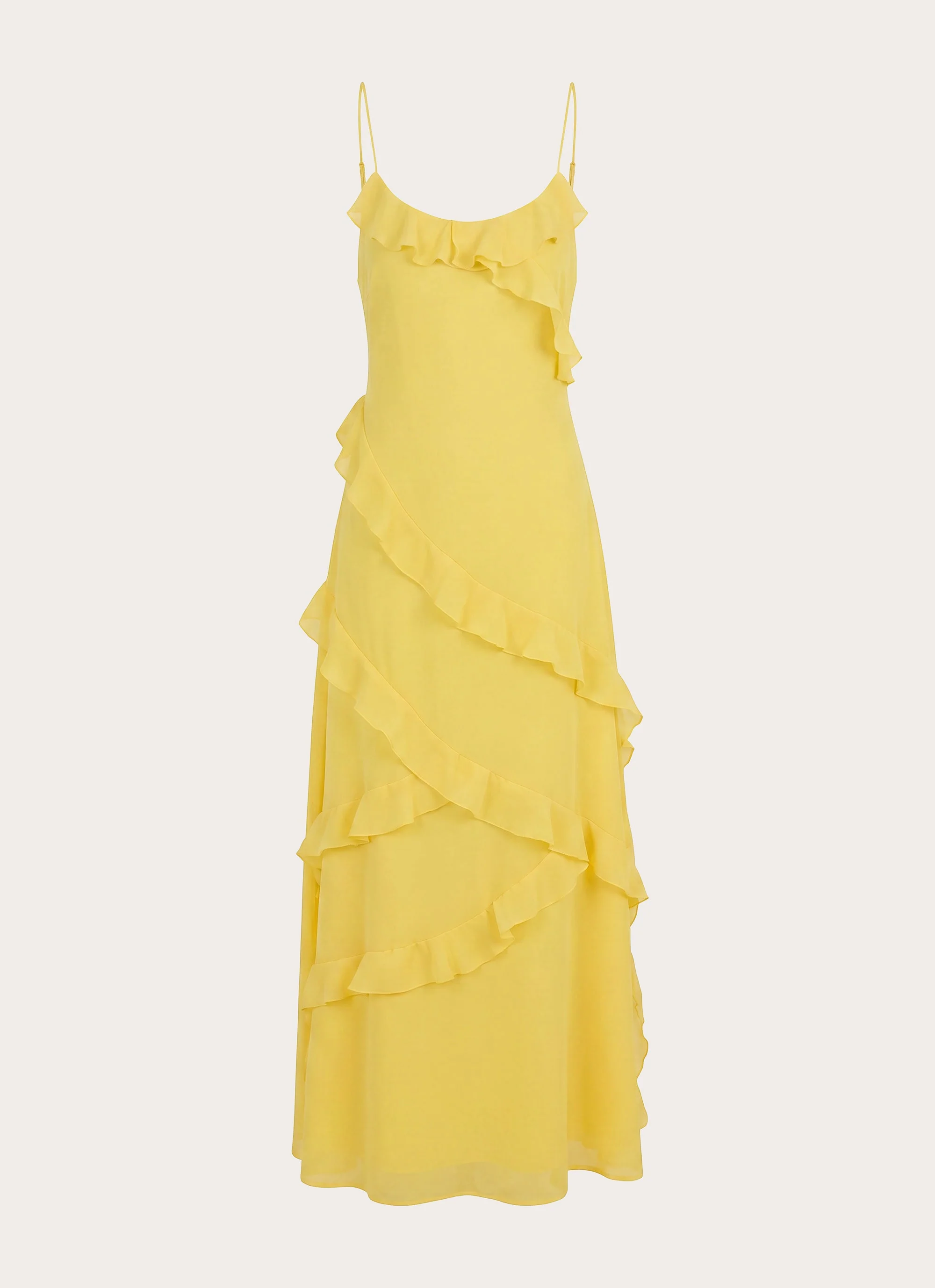 Mishal Maxi Dress - Bright Lemon - Image 2