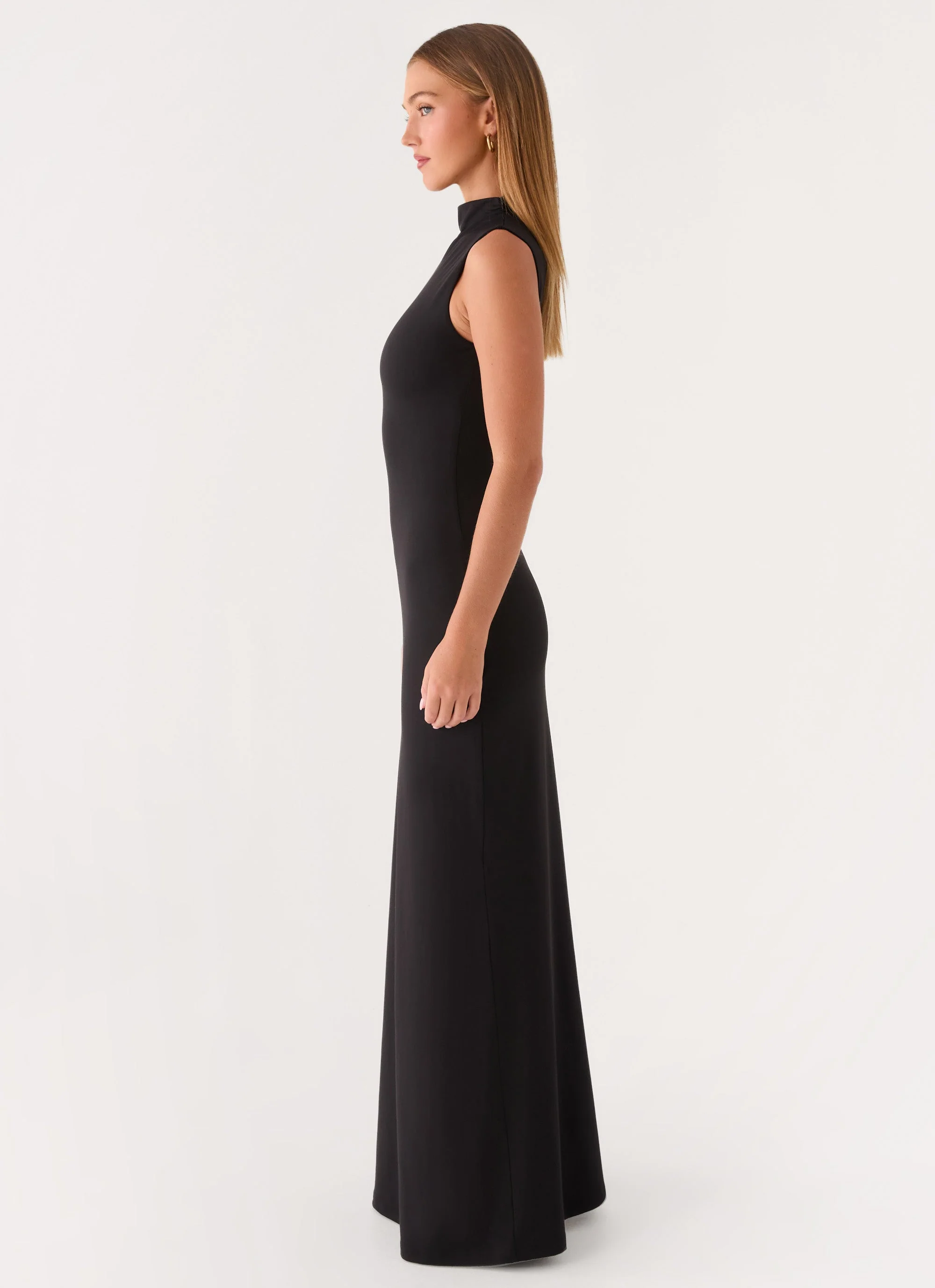 On My Time Maxi Dress - Black - Image 3