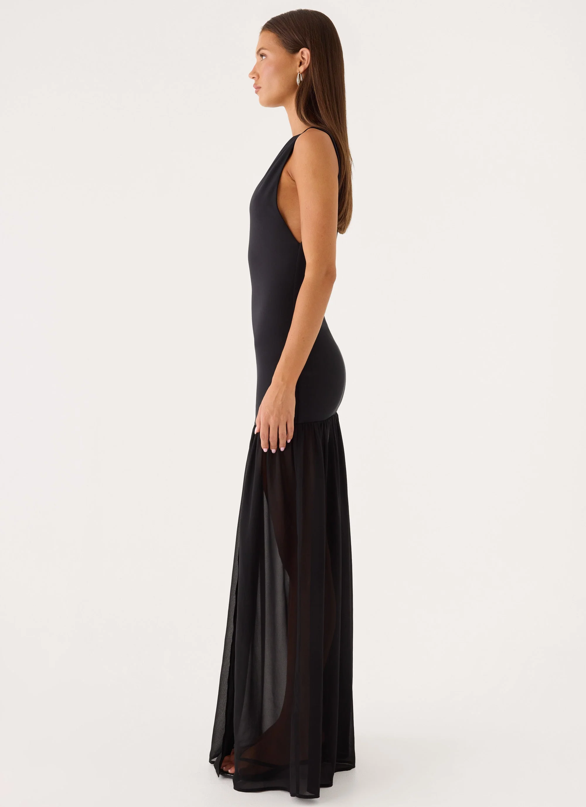 Seraphine Maxi Dress - Black - Image 3