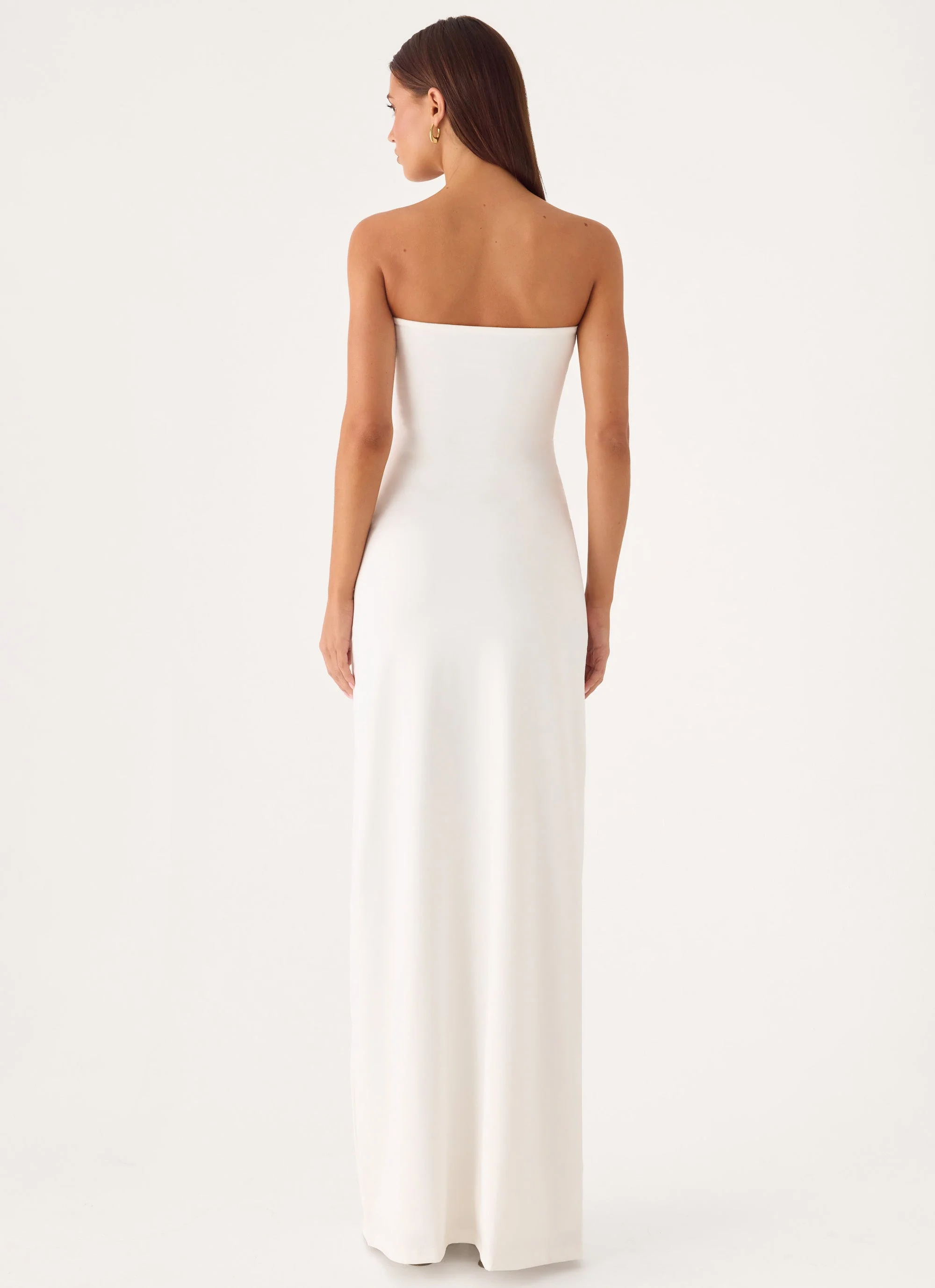 Stole My Heart Maxi Dress - White - Image 4