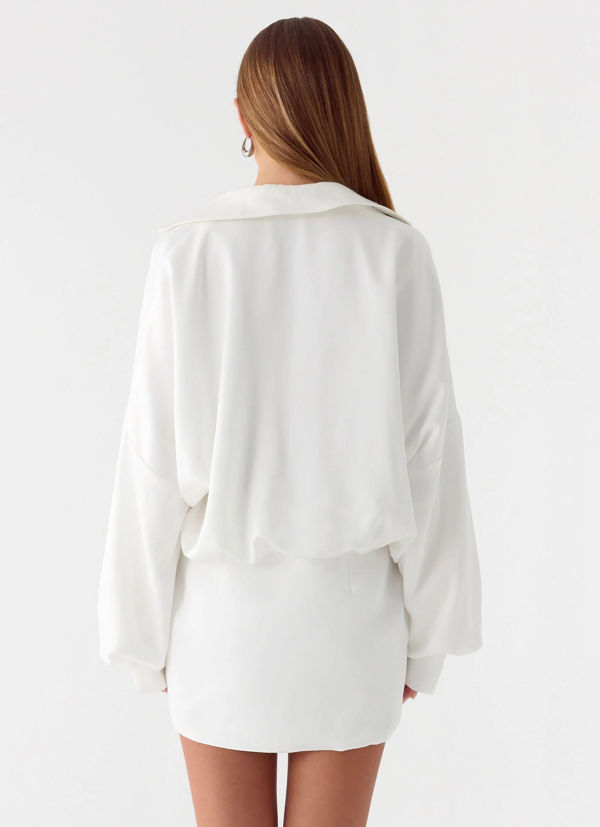 Thessaly Mini Dress - White - Image 4