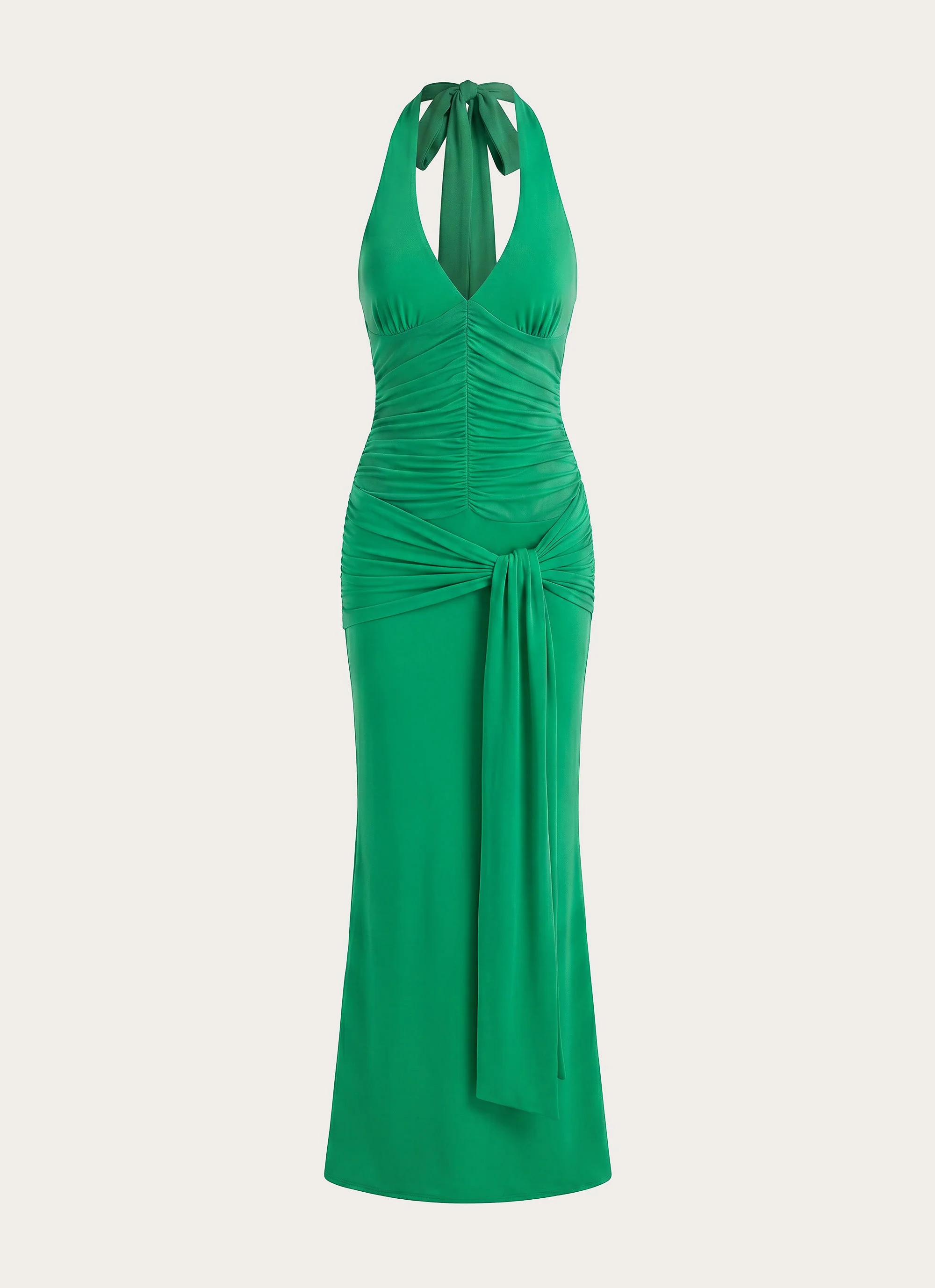 Tylan Halter Maxi Dress - Emerald Green - Image 4